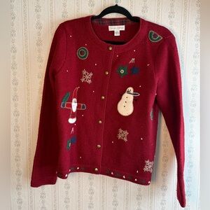 Vintage Casual Corner Christmas Sweater size large